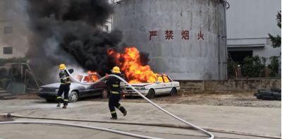 推车式压缩空气泡沫灭火装置